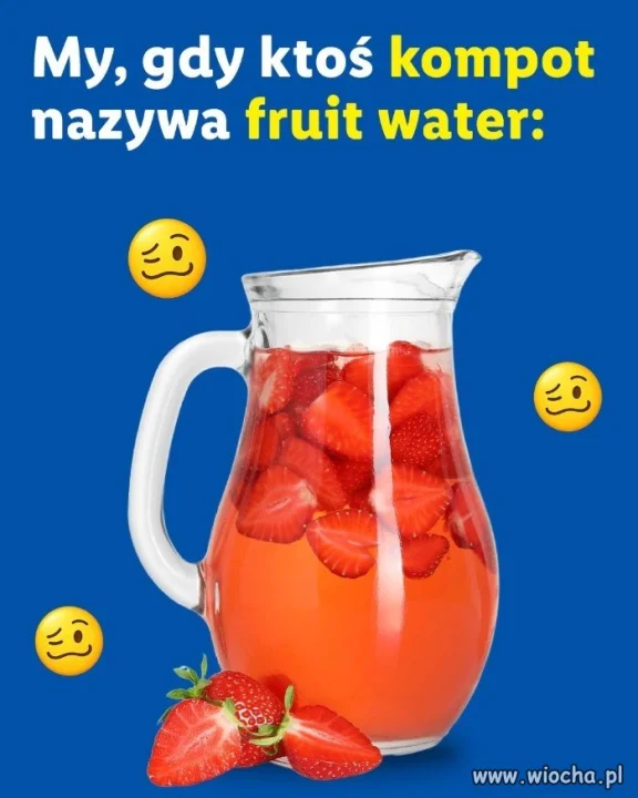 Fruit water nowym trendem?