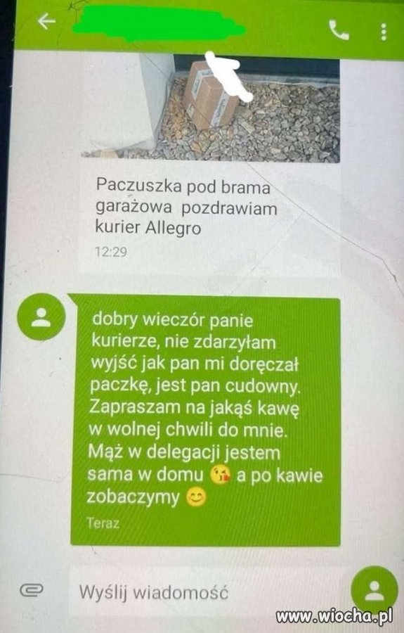 A czy ty wiesz co robi teraz twoja żona?