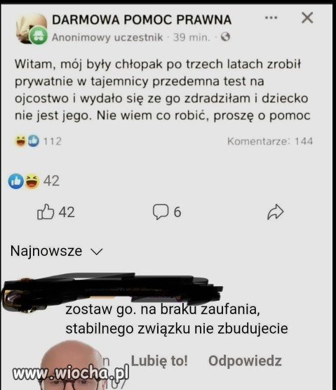 Co za bezczelność! Jak on tak mógł!