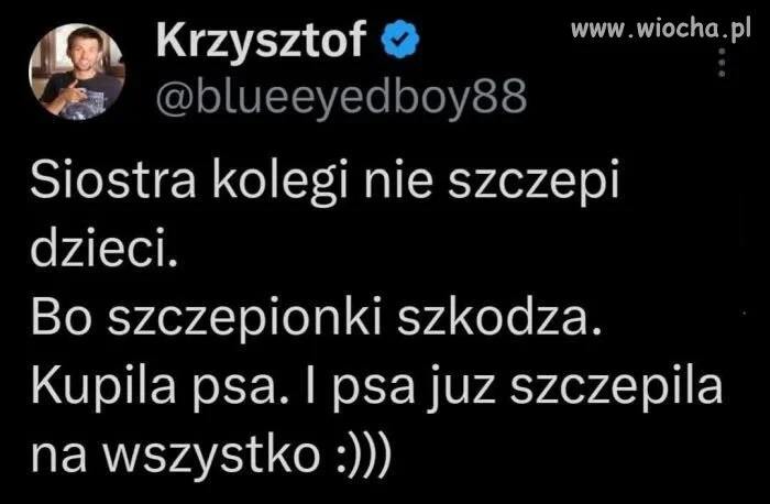 Chciało by się powiedzieć, że świat...