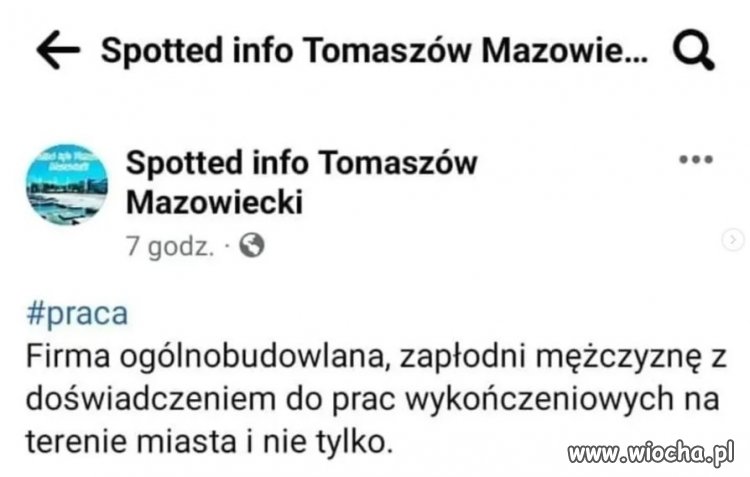 Firma budowlana zapłodni mężczyznę
