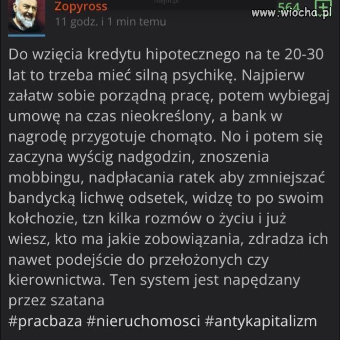 Oj tam od razu szatana