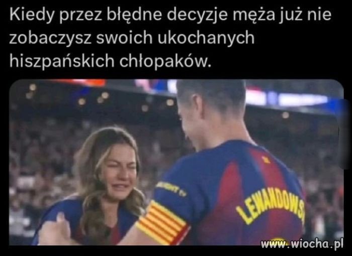 Ojoj ajajaja i nie będzie Hiszpana 
