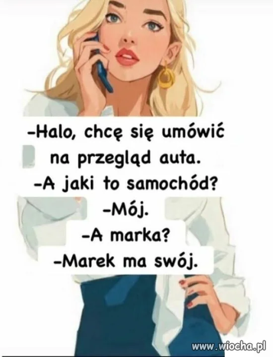 Jaki to samochód? Mój.