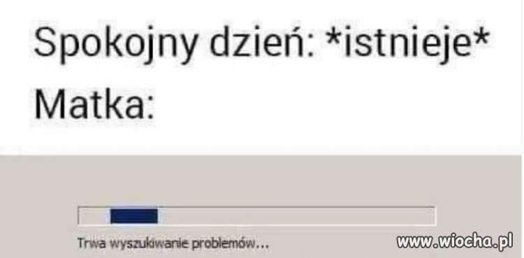 Wszystko jest ok i jest spokój