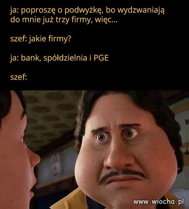 Chciał podwyżkę