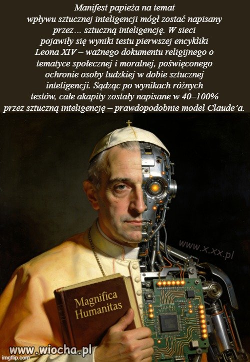 Czy encyklika Leona XIV jest napisana przez AI ?