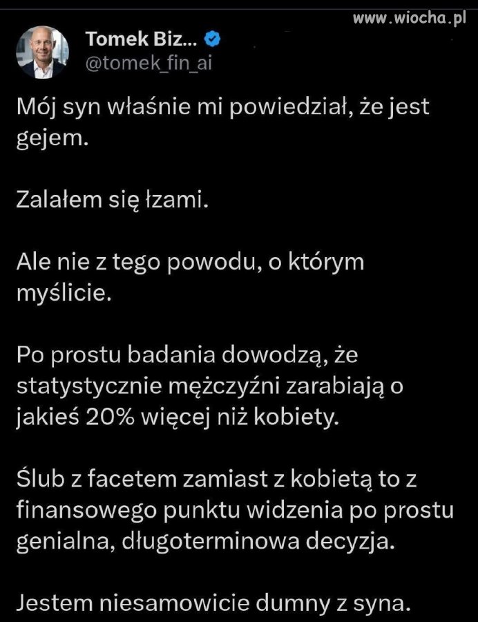 Mój syn jest gejem