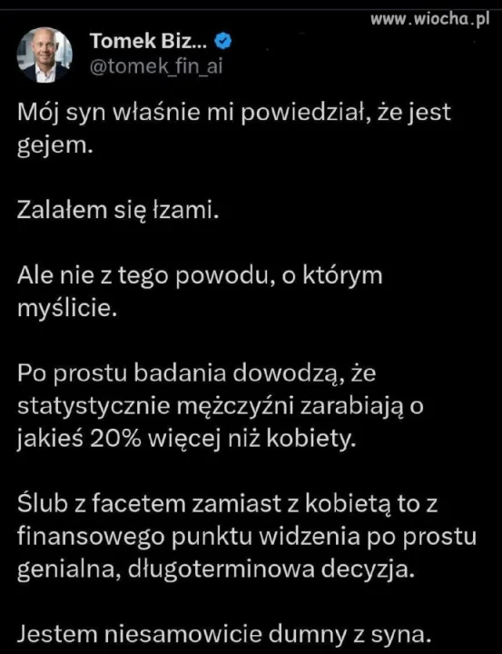 Mój syn jest gejem