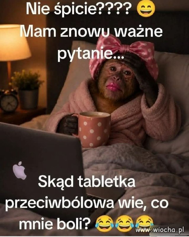 Skąd tabletka przeciwbólowa wie co mnie boli?