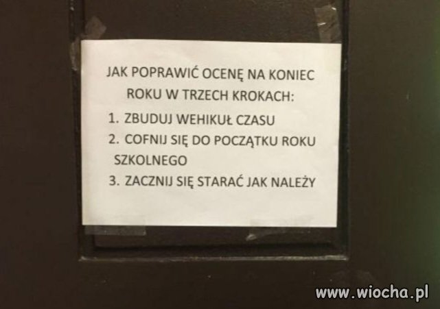 Koniec roku szkolnego 