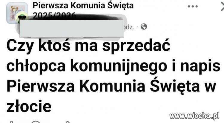 Chłopiec komunijny