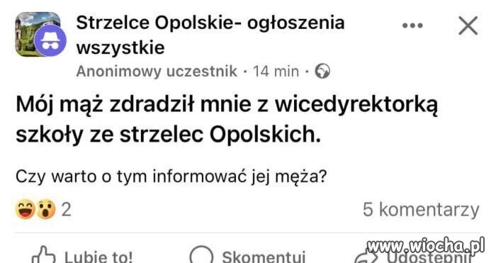 No nie wiem, nie wiem 