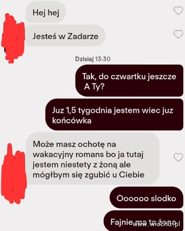 Jestem niestety z żoną