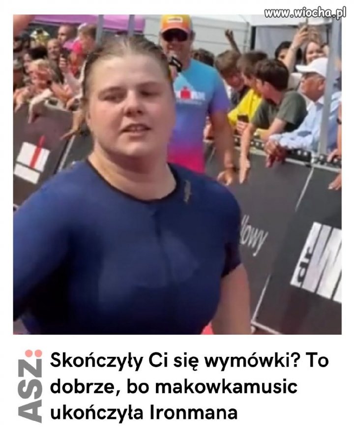 Ewa makowkamusic ukończyła Ironmana