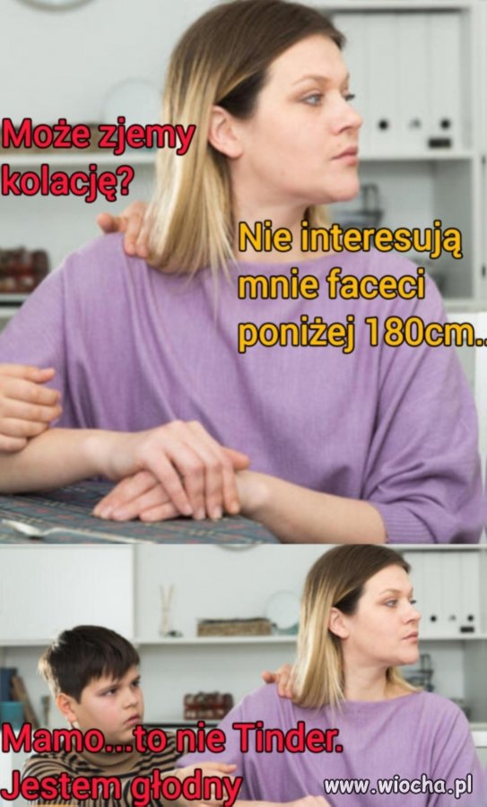 Nie interesują mnie faceci poniżej 180 cm