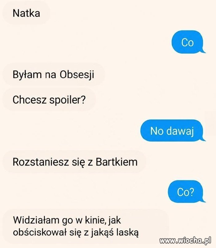 Chcesz spoiler?