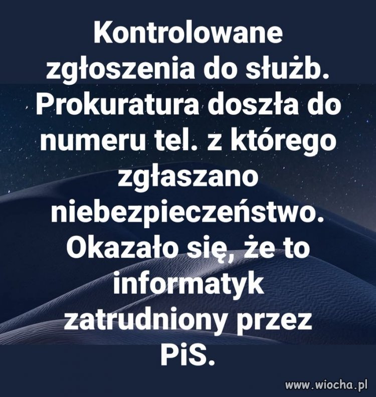 Ktoś miał jakieś wątpliwości kto za tym stoi? Ja nie
