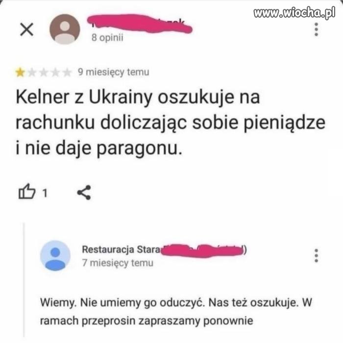 Nie możemy go oduczyć