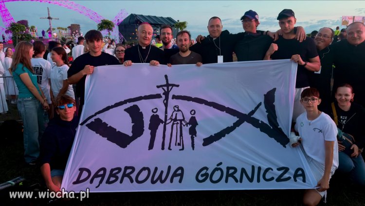 Dzisiejsza fotka z FB Diecezji w Sosnowcu. 