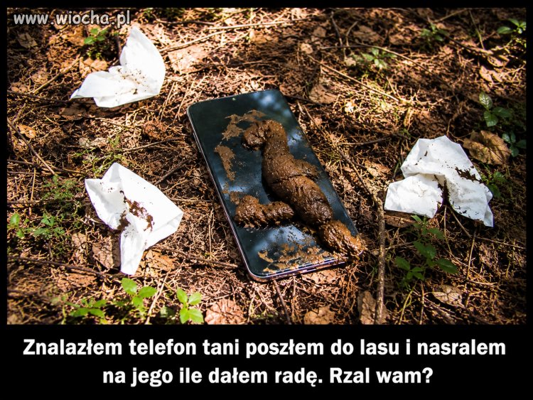 Znalazłem bijedak zgóbił