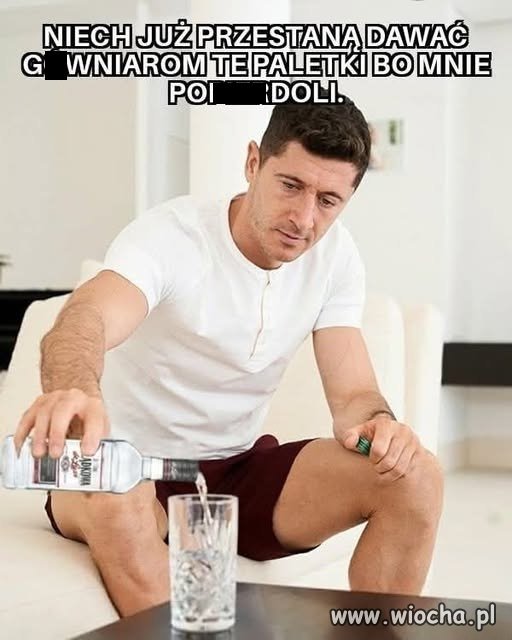 Lewy się zdenerwuje