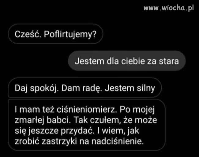 Jestem dla ciebie za stara