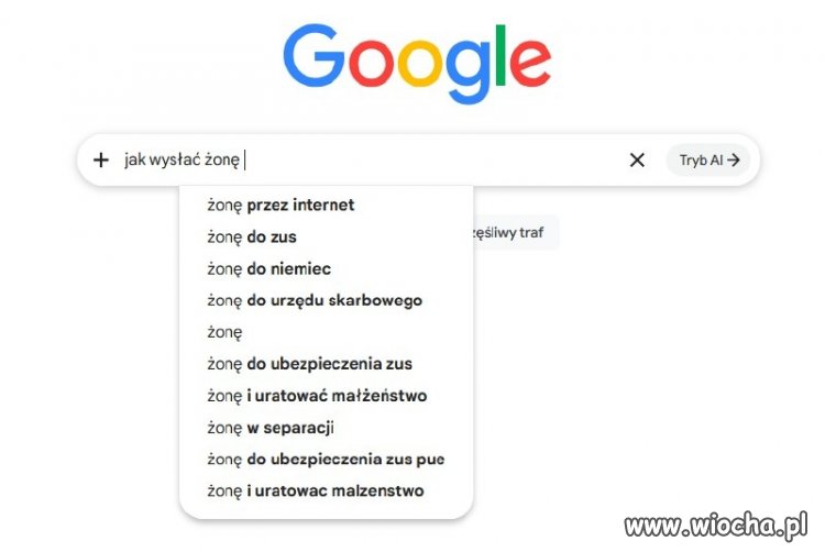 Jak wysłać żonę