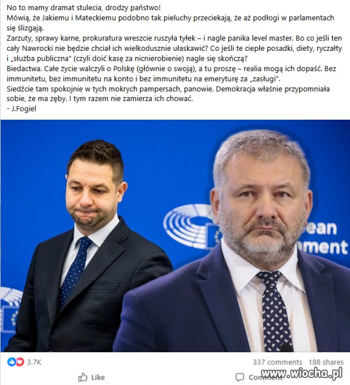 Najwyzsza pora zeby ich dopadła sprawiedliwosc!