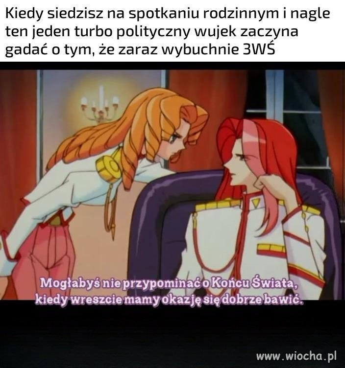 Typowe rodzinne spotkanie