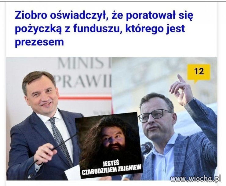 Zbigniew Ziobro jest geniuszem?
