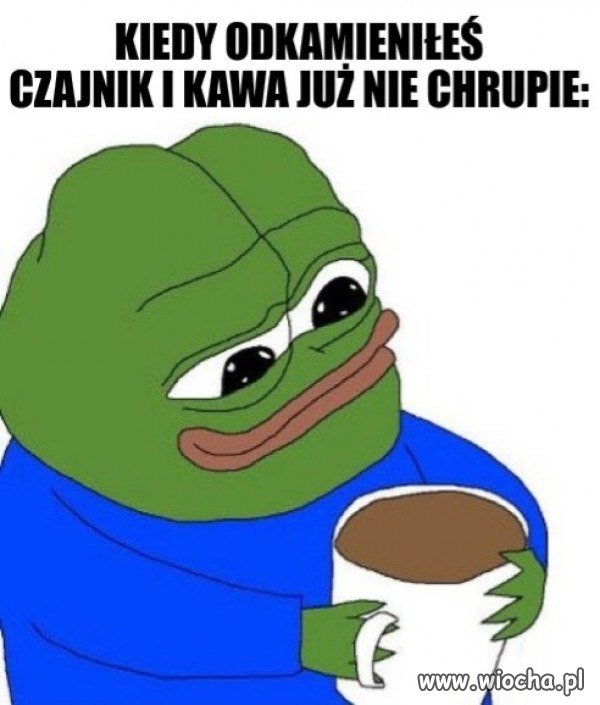 Kawa już nie chrupie