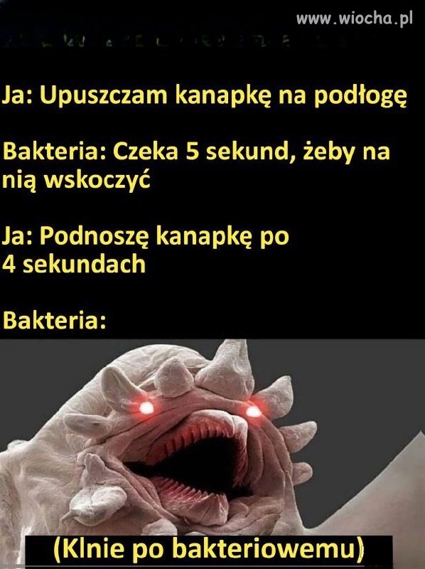 Nie mogłeś poczekać sekundę?