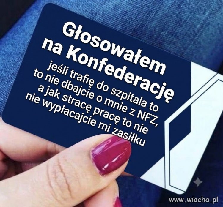 Czy każdy wyborca Konfederacji powinien taką mieć?