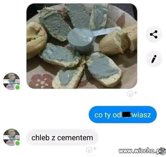 Chleb z cementem