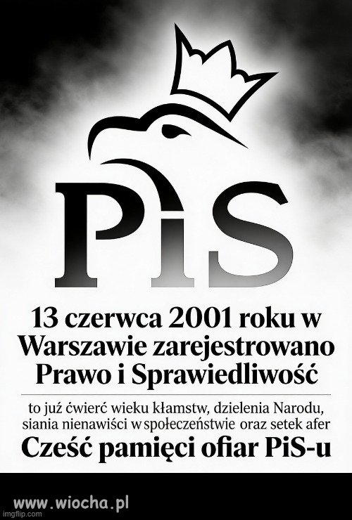 PiS ma już 25 lat.