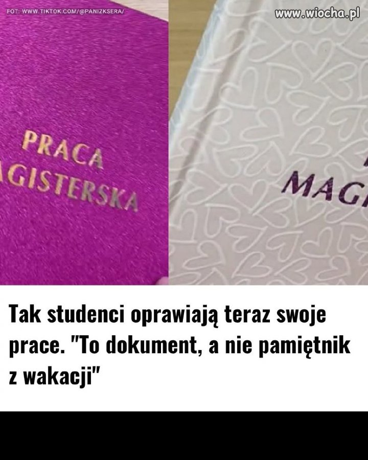 "To dokument, nie pamiętnik z wakacji"