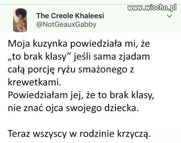 Każdy inaczej widzi brak klasy