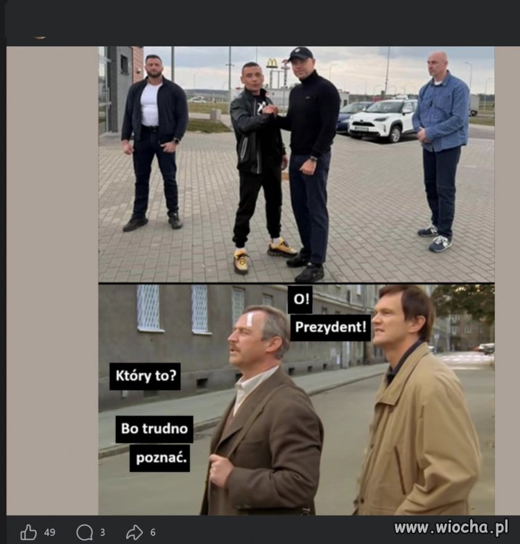 Zobacz, prezydent