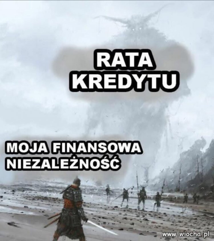 Biorę Cię kredycie na życie