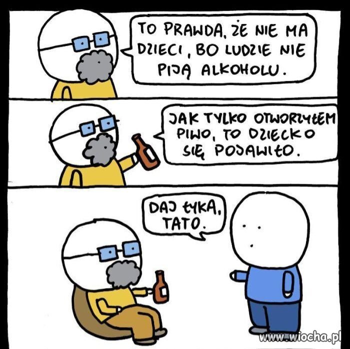 Alkohol prowadzi do...