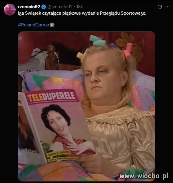 Ciekawe czy Iga Świątek już się pozbierała