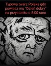 Typowa mina Polaka