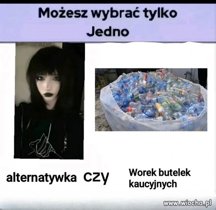 Alternatywka czy worek butelek kaucyjnych