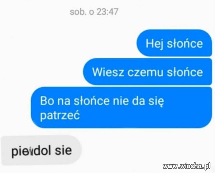 Hej słońce