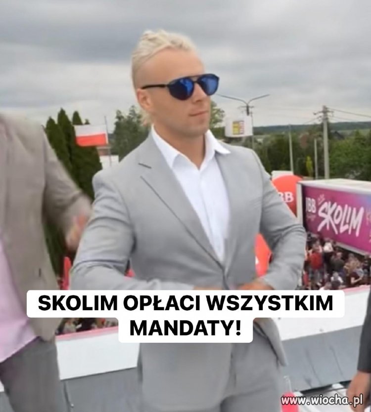 Skolim opłaci wszystkim mandaty!