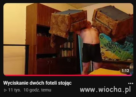 Wyciskanie dwóch foteli