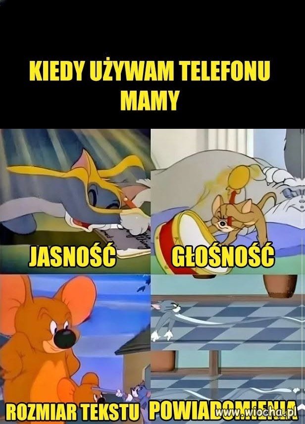 Tak wygląda telefon mojej mamy i babci