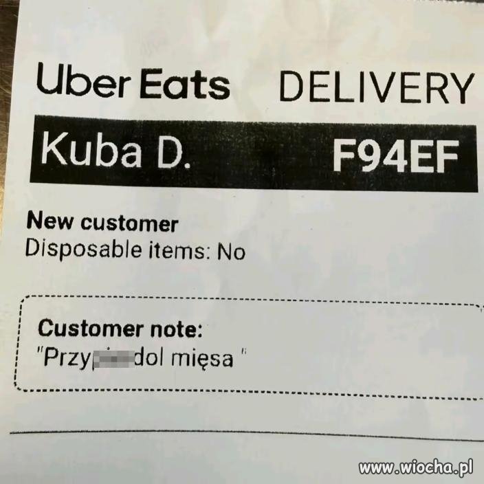 Klient jest fanem mięsa