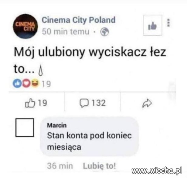 Najlepszy wyciskacz łez